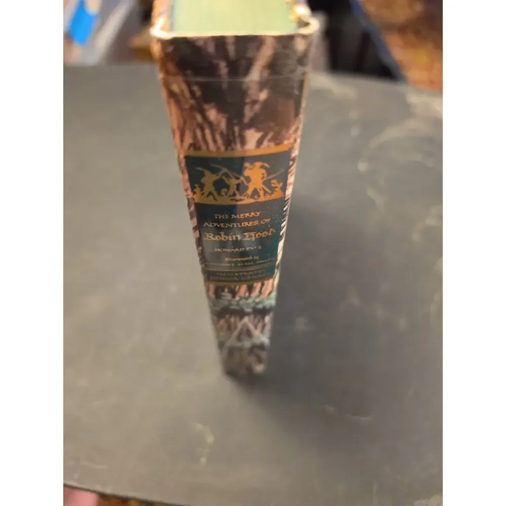 The Merry Adventures Of Robin Hood Howard Pyle Illustrated Jr Library Hardcover